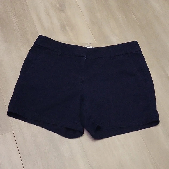 🛍J Crew Navy‎ Womens Shorts Womens 4 Preppy - Picture 1 of 5